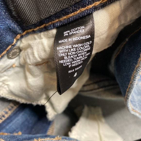 Express Jeans, women’s, 4, blue, high rise jeans, NWT - Picture 4 of 6